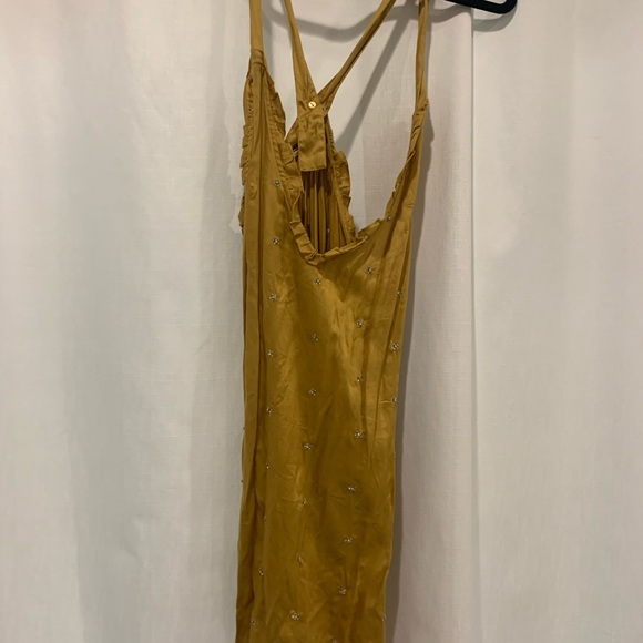 Free people yellow dreaming of you slip dress - Picture 2 of 4